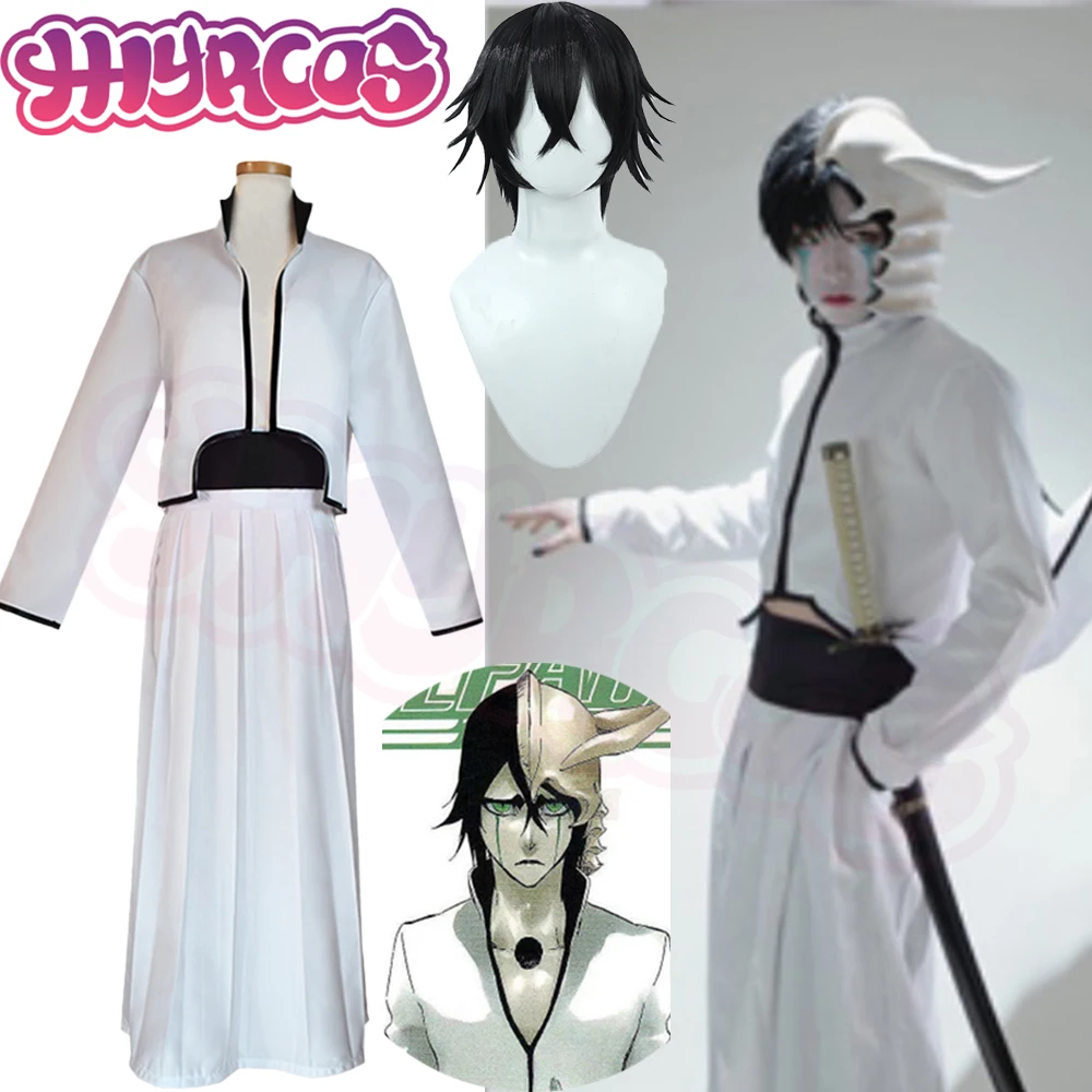 Anime Cosplay Bleach - CosplayAnime Bleach Ulquiorra's Cosplay Kostuum Ulquiorra