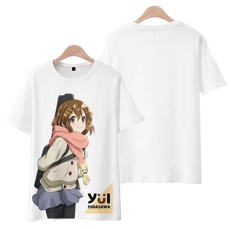 Cosplay Anime Basic - Unisex Kawaii Cosplay Anime T-shirt, K-ON