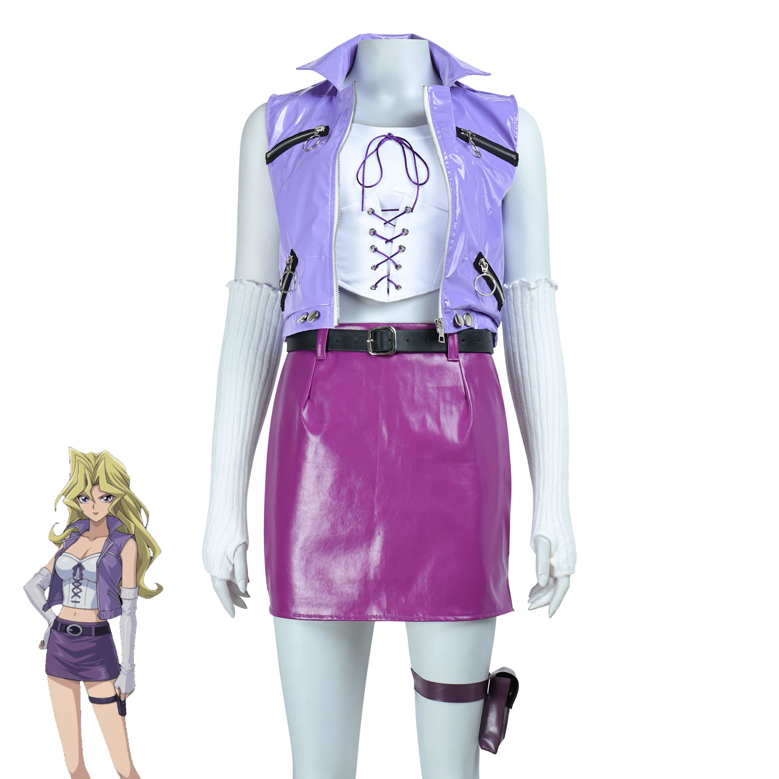 Anime Cosplay Youtube - Yu-Gi-Oh Mai Valentine cosplay kostuumset, Mai