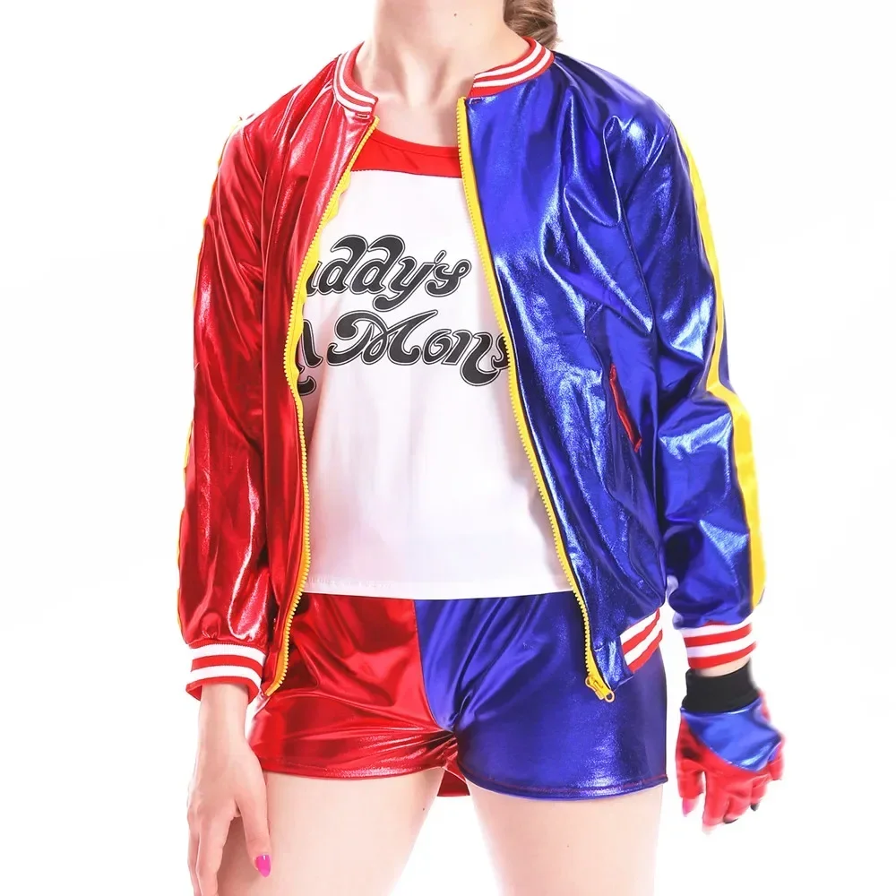 Anime Harley Quinn Cosplay - Harley Kostuums Cosplay Zelfmoord Quinzel Kids