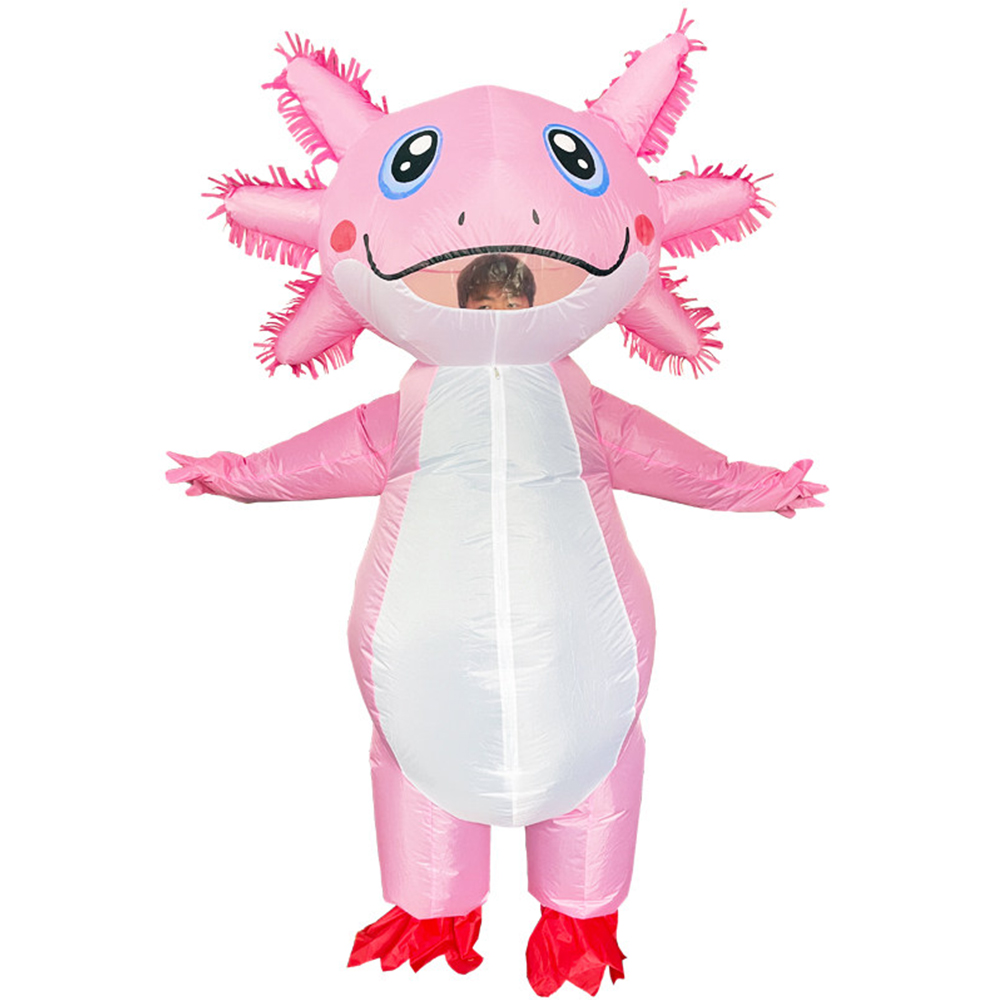 Anime Cosplay Simple - Opblaasbare salamander dier Cosplay kostuums Halloween