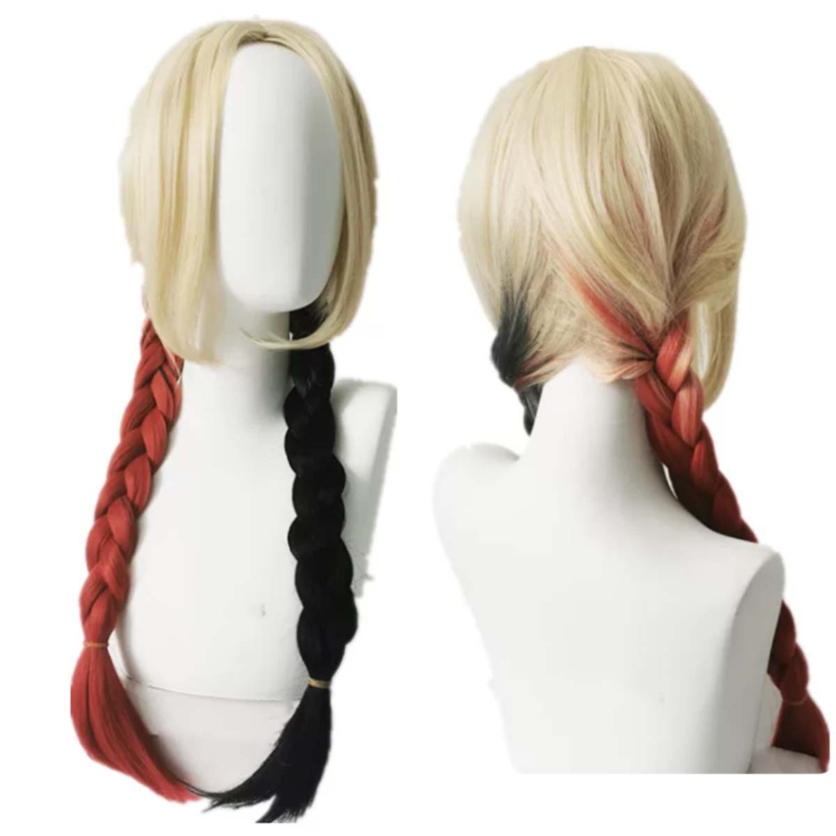 Anime Harley Quinn Cosplay - Dames Quinn Cosplay Pruik Harley 2