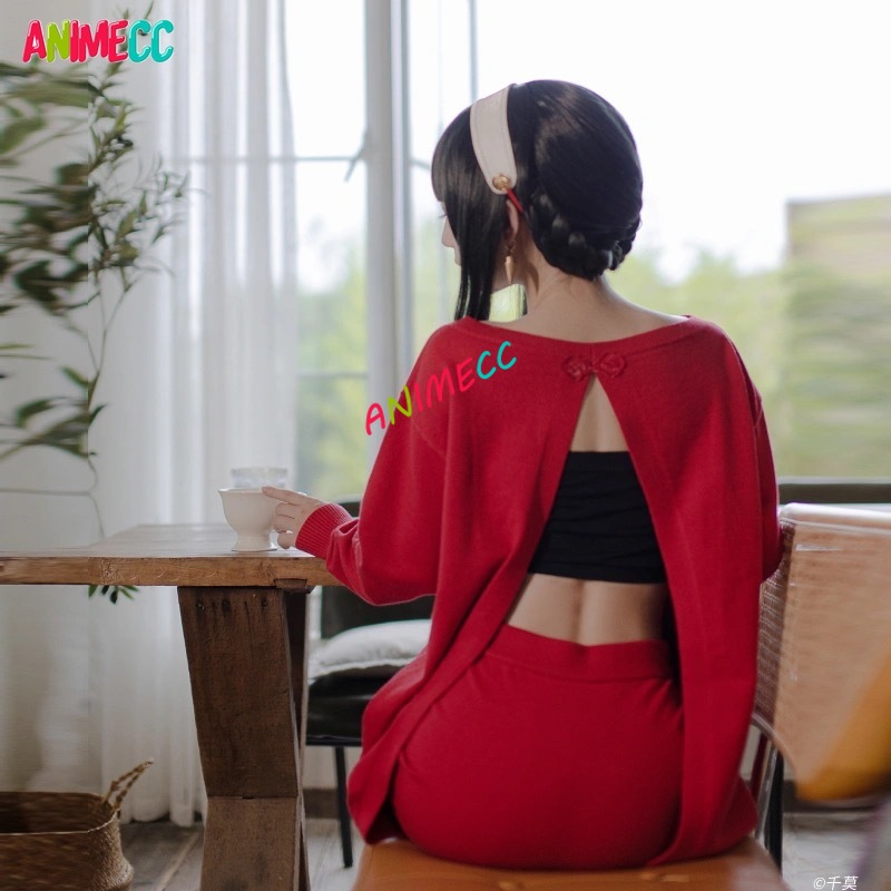 Anime Cosplay Youtube - ANIMECC op voorraad Yor Forger Cosplay