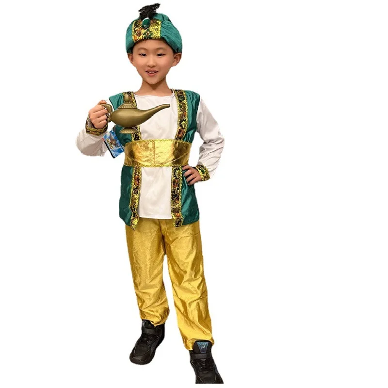 Anime Cosplay India - Kids India Arabische Aladdin Prins Cosplay
