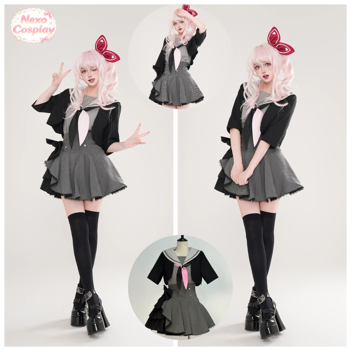 Anime Cosplay Miku - Miku: Kleurrijk podium! Akiyama Mizuki Cosplay