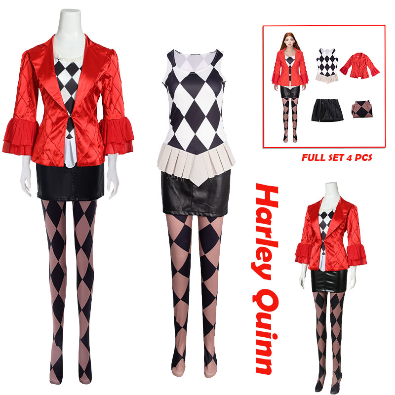 Anime The kiding 2 Nieuw Cospl - Anime Harley Quinn Cosplay recensie en prijs