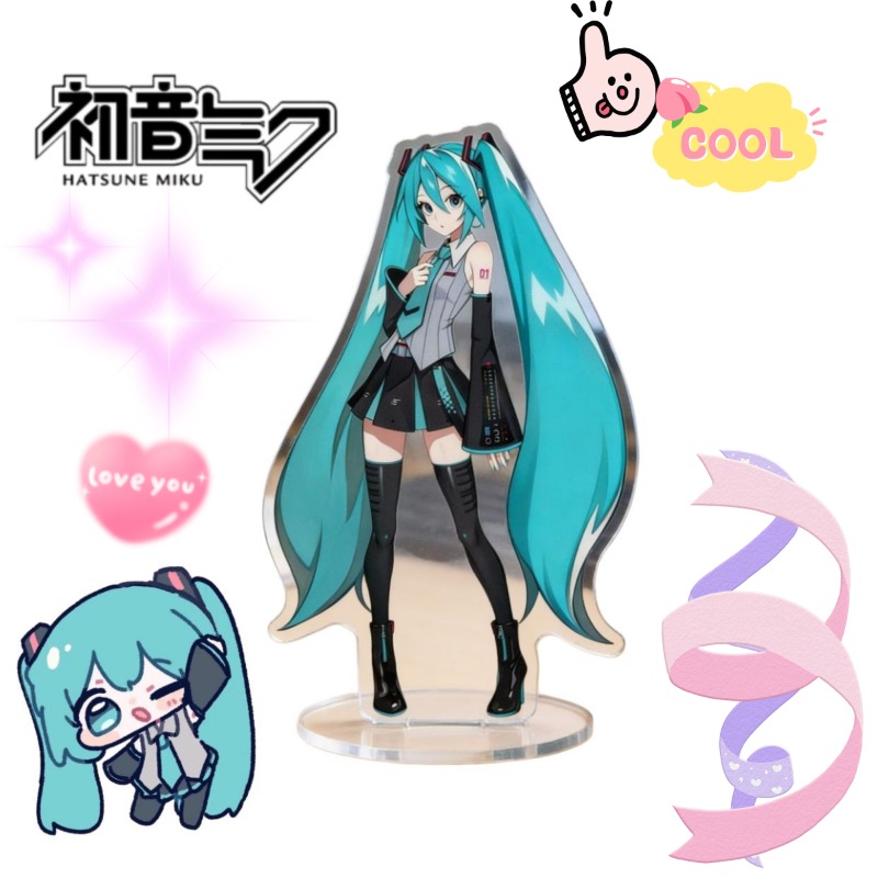 Hatsune Miku 10 cm acrylstanda - Anime Cosplay Series recensie en prijs
