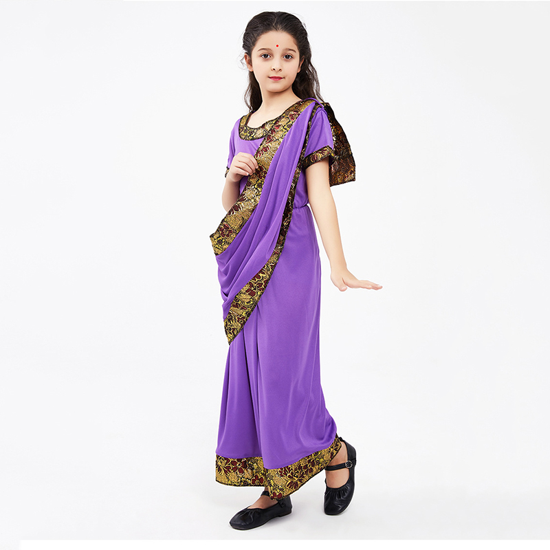 India traditionele kleding Sar - Anime Cosplay India recensie en prijs