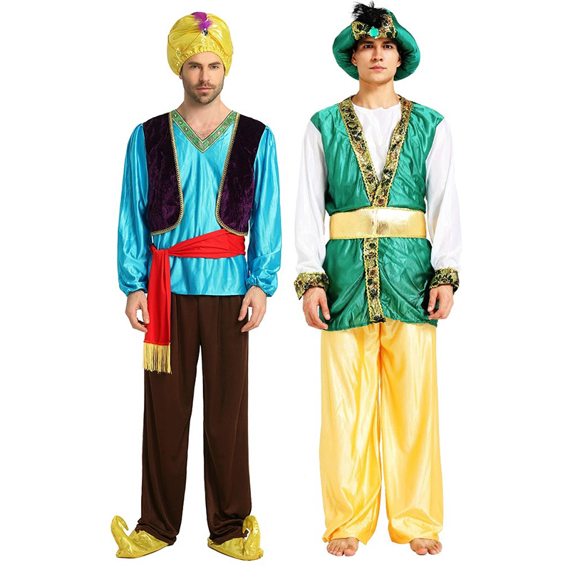 Mannen Cosplay Aladdin Lamp Ge - Anime Cosplay India recensie en prijs