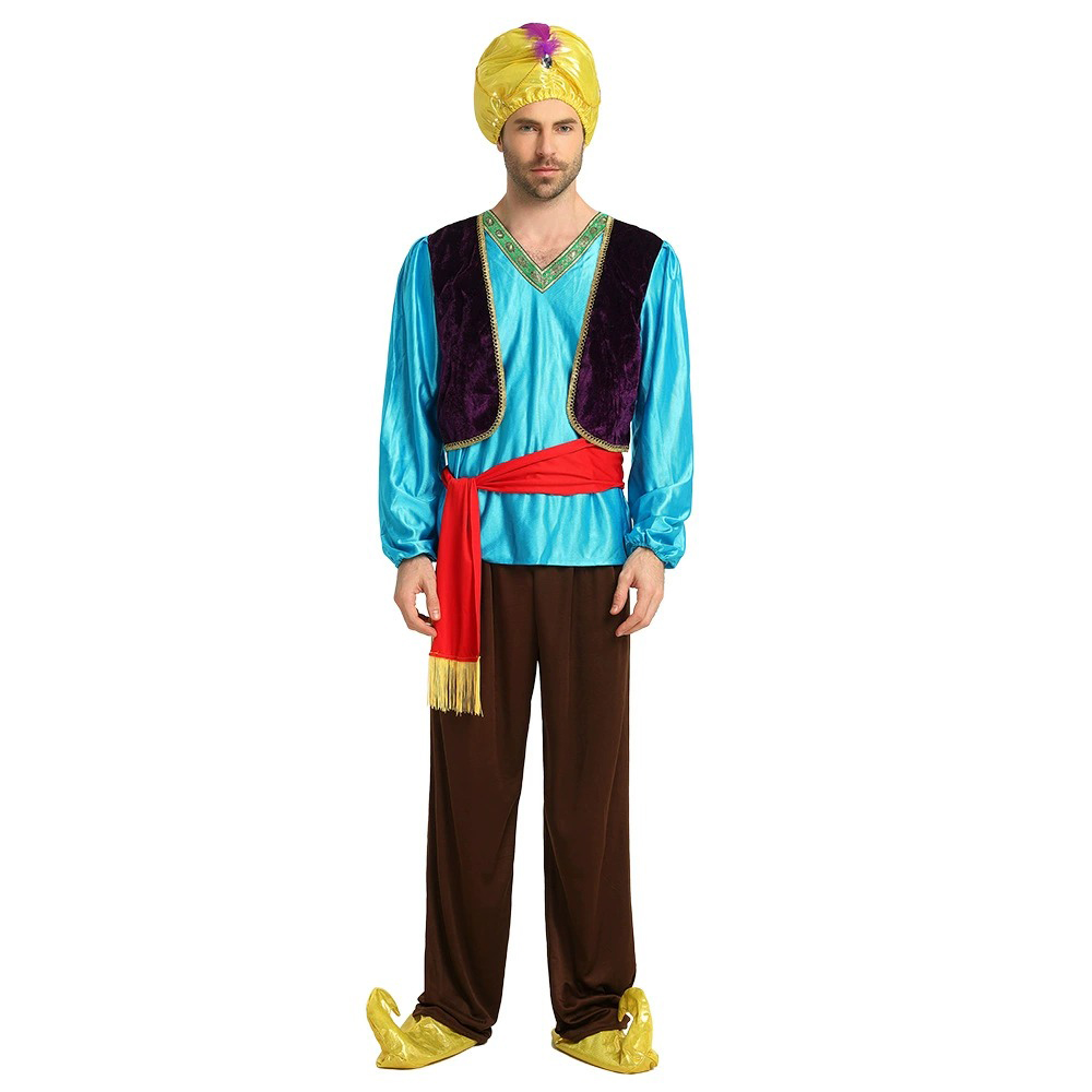 Mannen Cosplay Aladdin Lamp Ge - Anime Cosplay India recensie en prijs