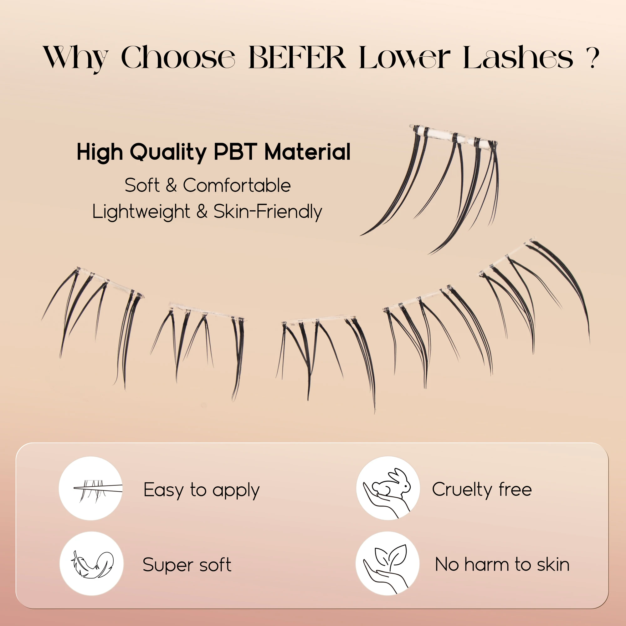 Befer Geen lijm nodig Onderste - Anime Cosplay Lashes recensie en prijs