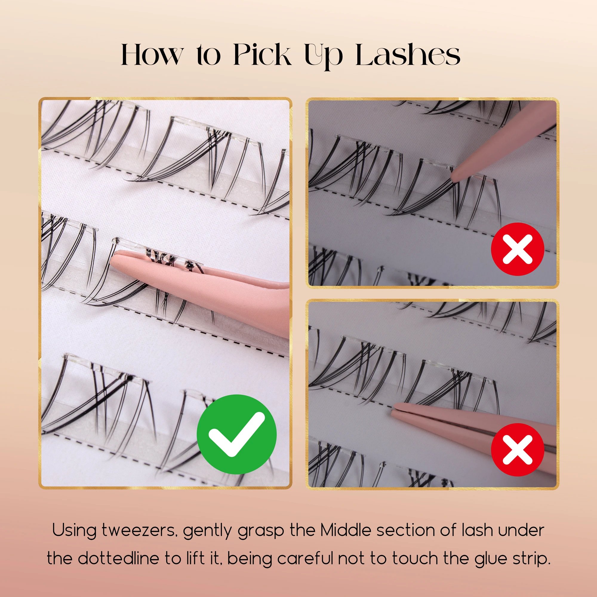 Befer Geen lijm nodig Onderste - Anime Cosplay Lashes recensie en prijs