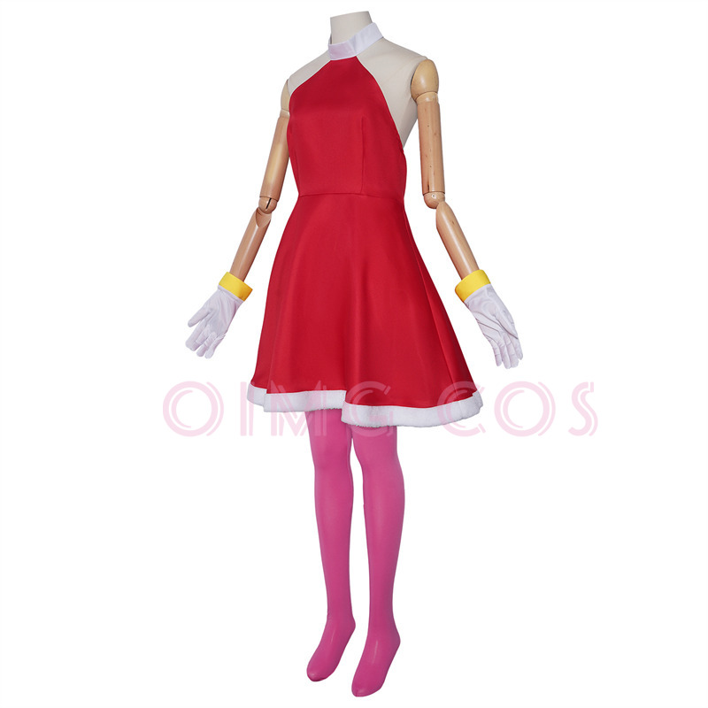 Amy Rose Cosplay Kostuum Volwa - Anime Cosplay Dress recensie en prijs