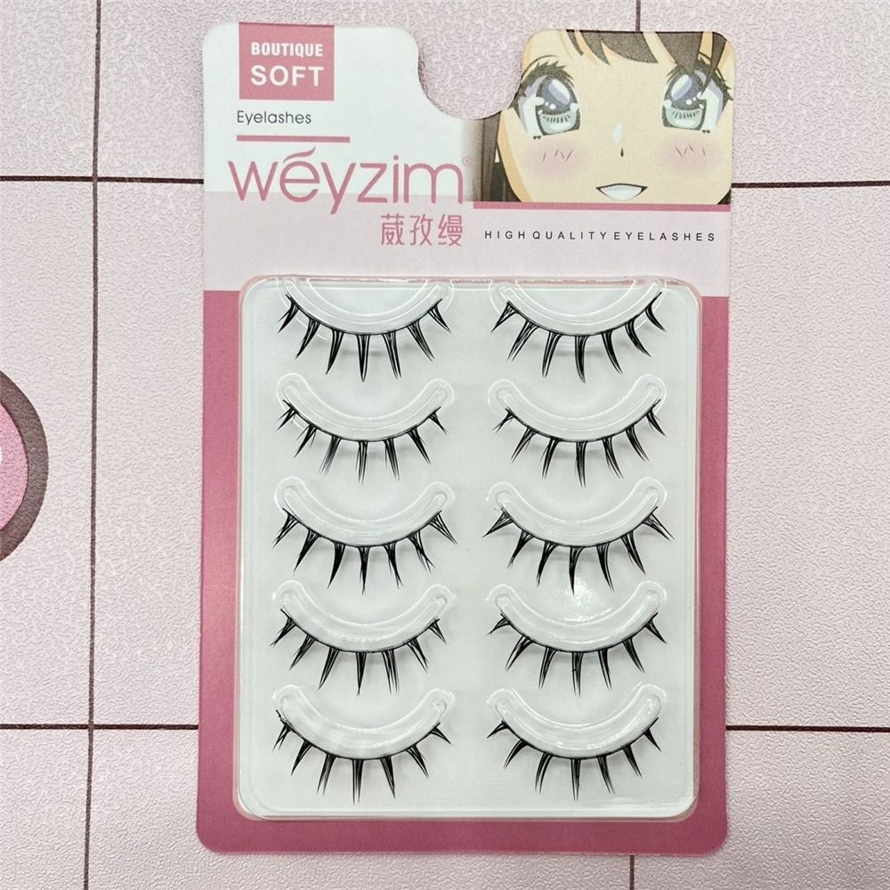 Faux Nertsen Valse Wimpers 5-P - Anime Cosplay Lashes recensie en prijs