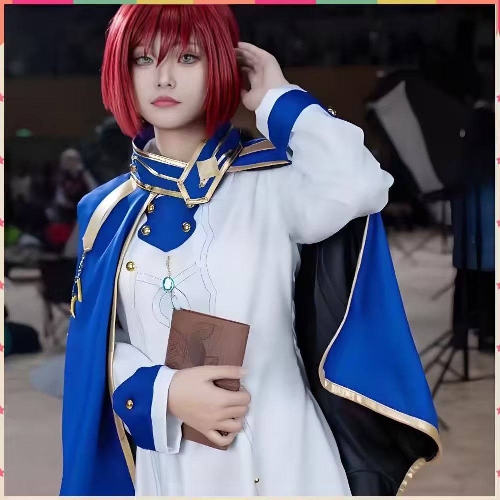 Shirayuki Cosplay Kostuums Ani - Anime Cosplay Red Hair recensie en prijs