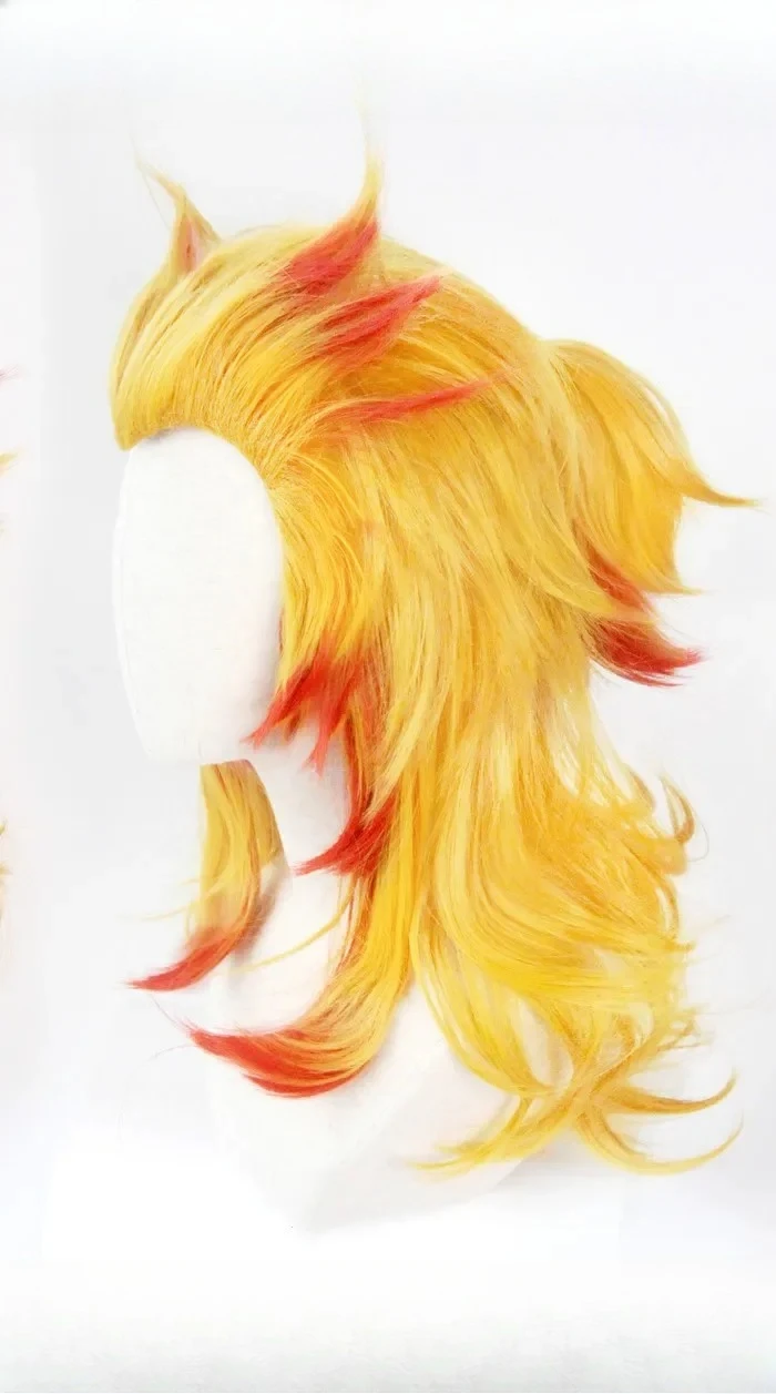 Rengoku Kyoujurou Pruik Kimets - Anime Cosplay Red Hair recensie en prijs