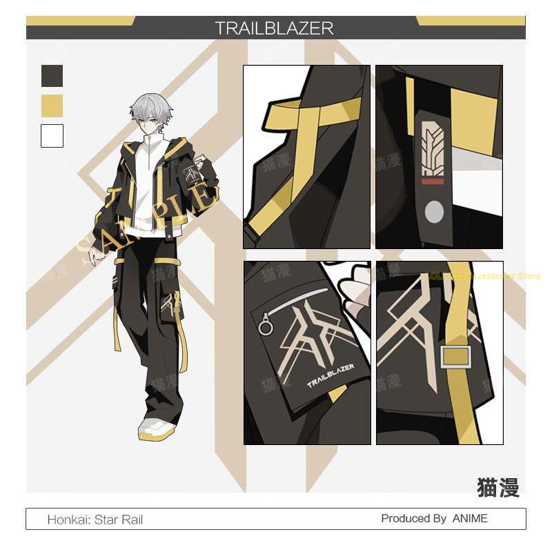 Game Honkai: Star Rail Trailbl - Anime Cosplay Series recensie en prijs