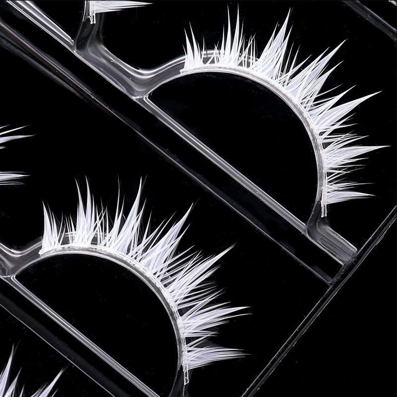 Witte valse wimpers Cosplay An - Anime Cosplay Lashes recensie en prijs