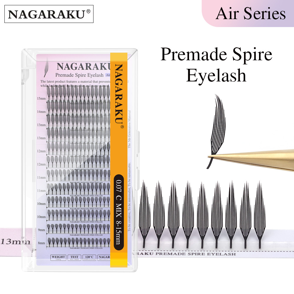 NAGARAKU Premade Spits Wimper  - Anime Cosplay Lashes recensie en prijs
