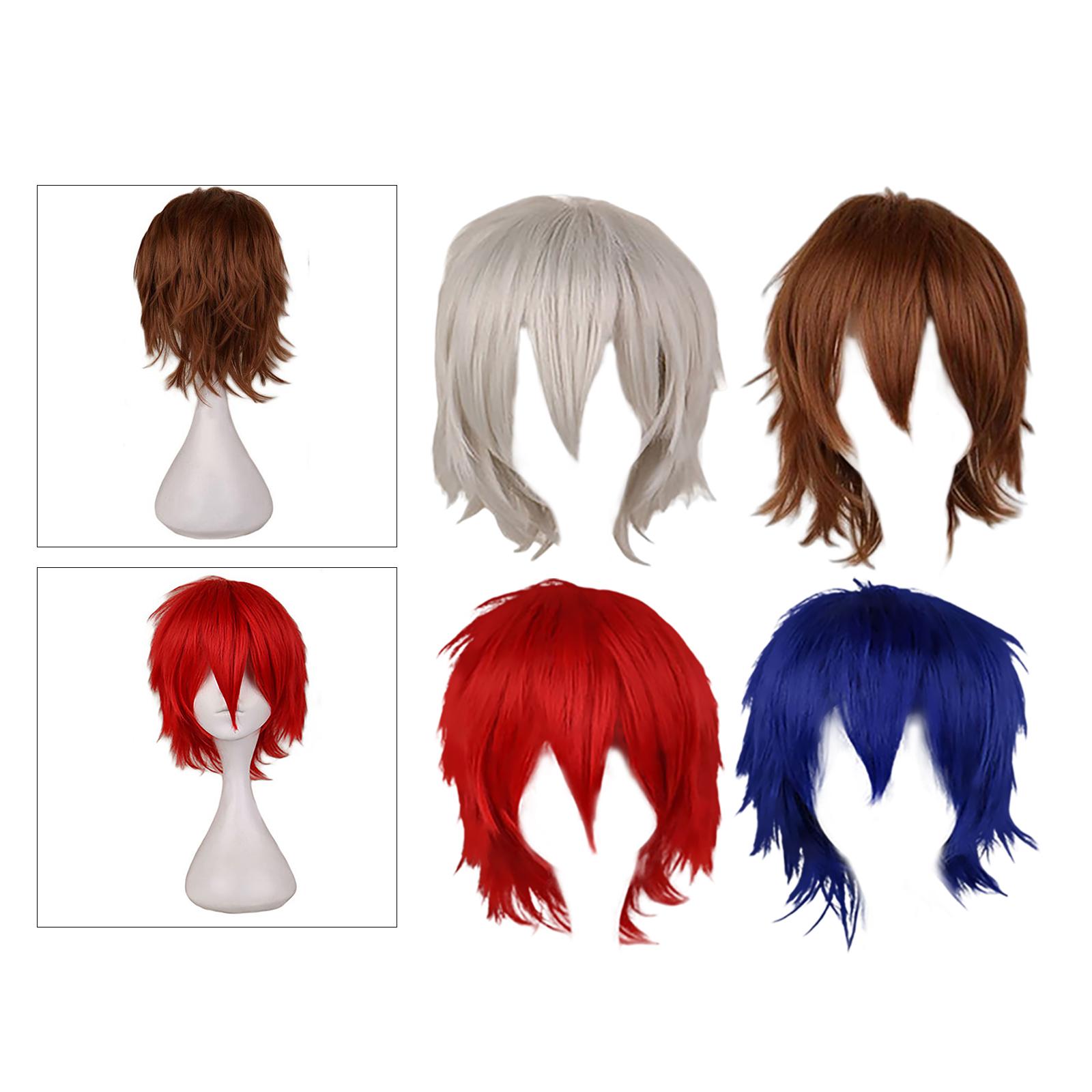 Cosplay korte pruik, gelaagde  - Cosplay Anime Basic recensie en prijs