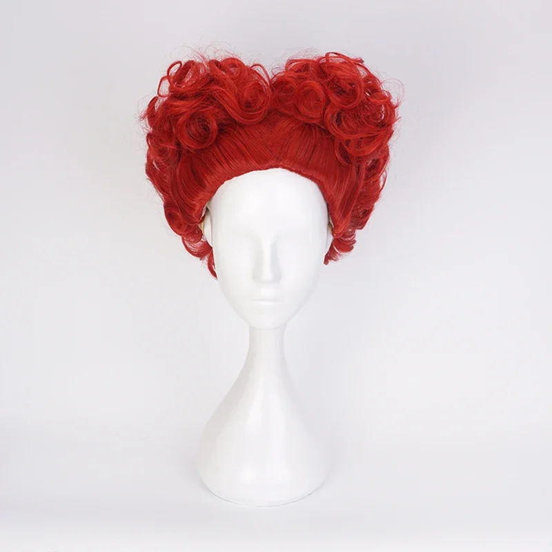 Alice Red Queen Cosplay Pruik  - Anime Cosplay Red Hair recensie en prijs
