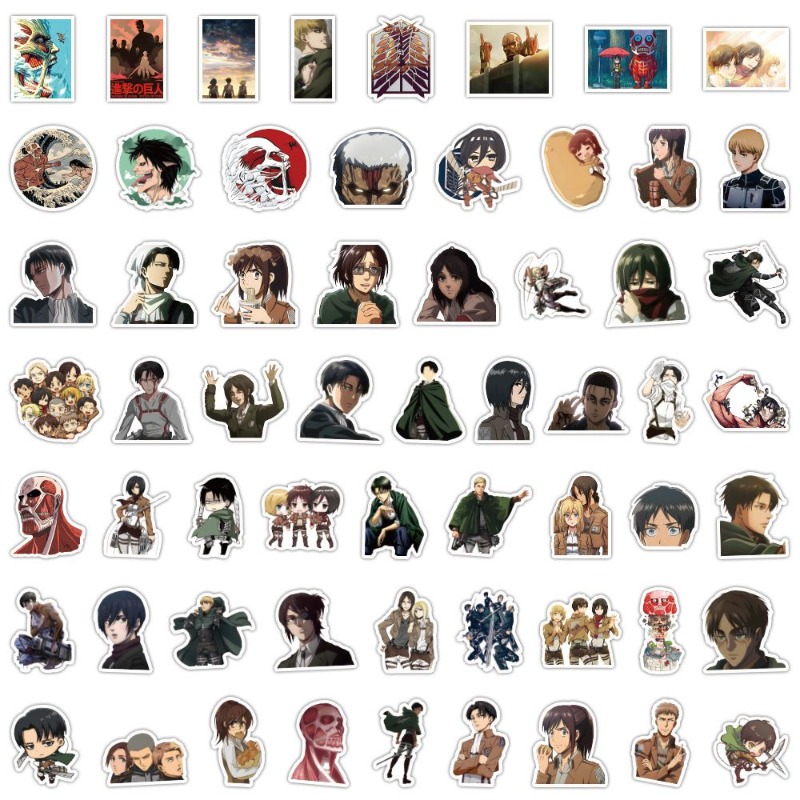 60 stuks Attack on Titan Anime - Anime Cosplay Diy recensie en prijs