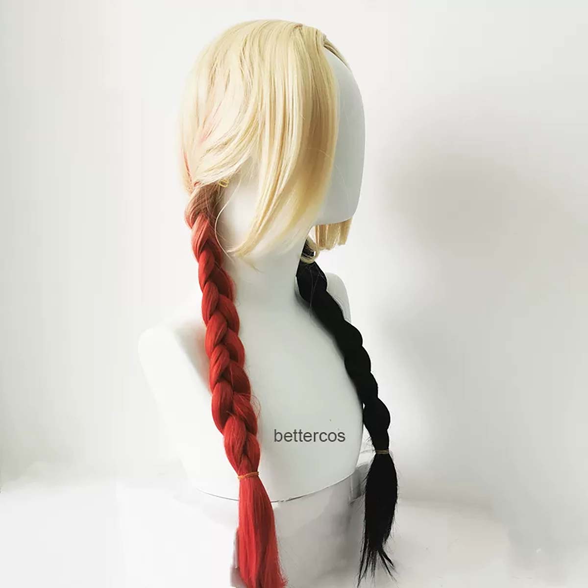 Dames Quinn Cosplay Pruik Harl - Anime Harley Quinn Cosplay recensie en prijs