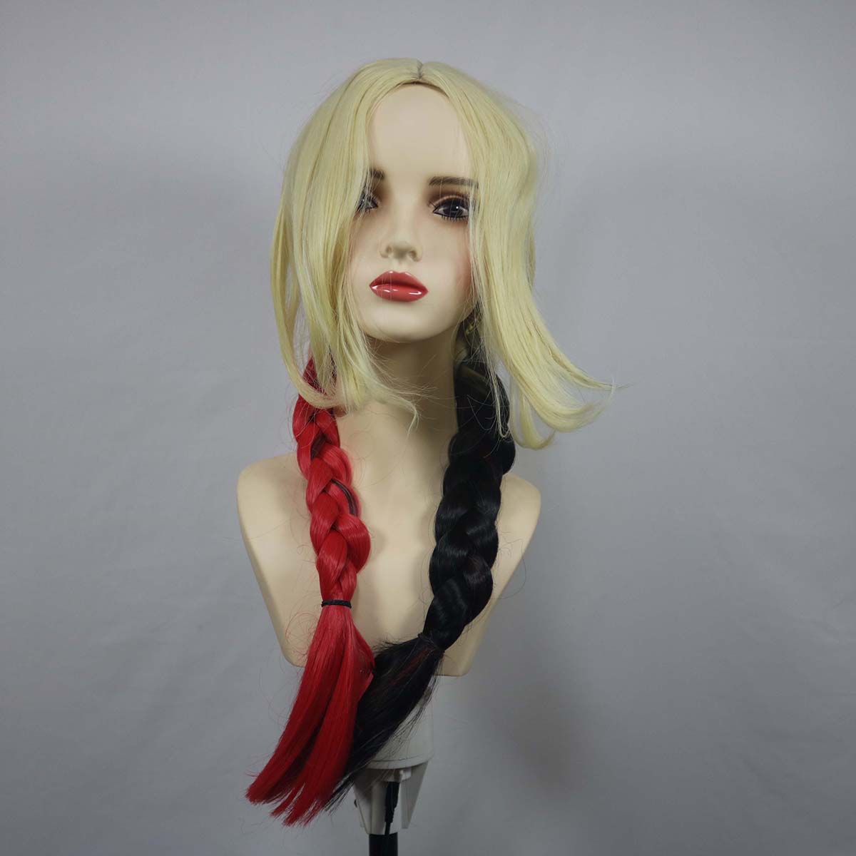 Dames Quinn Cosplay Pruik Harl - Anime Harley Quinn Cosplay recensie en prijs