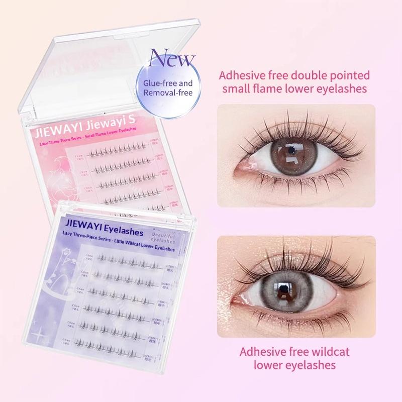 6 Rijen DIY GeSegmenteerde Nep - Anime Cosplay Lashes recensie en prijs