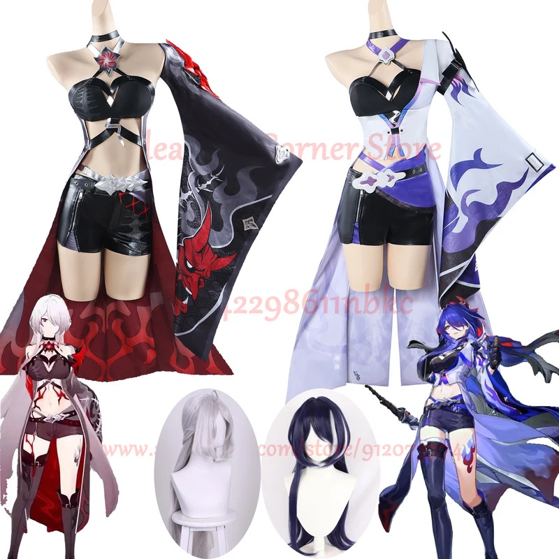 In Voorraad Acheron Cosplay Ko - Anime Cosplay Youtube recensie en prijs