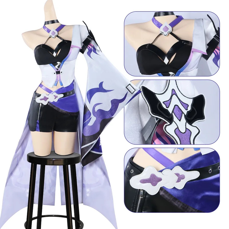 In Voorraad Acheron Cosplay Ko - Anime Cosplay Youtube recensie en prijs