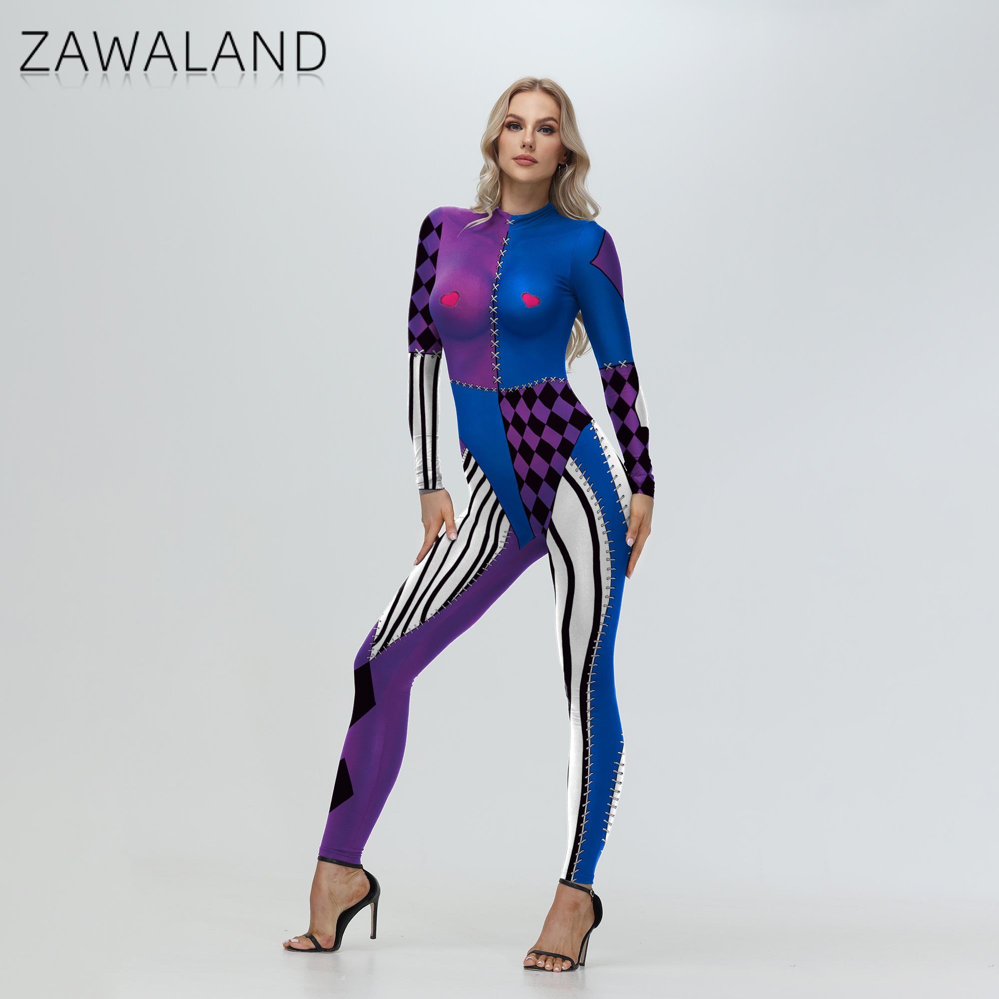 Zawaland Clown Harley Cosplay  - Anime Harley Quinn Cosplay recensie en prijs