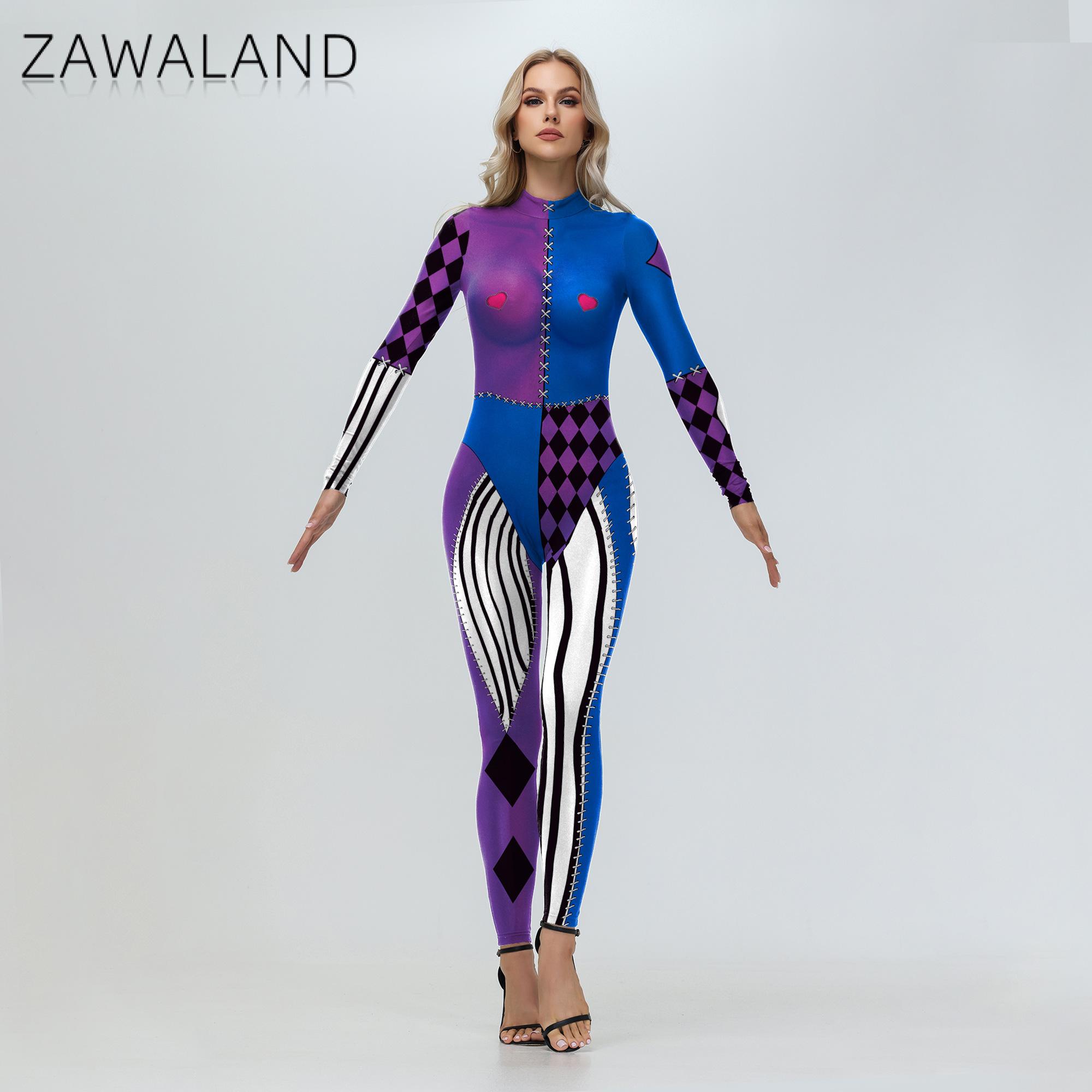 Zawaland Clown Harley Cosplay  - Anime Harley Quinn Cosplay recensie en prijs