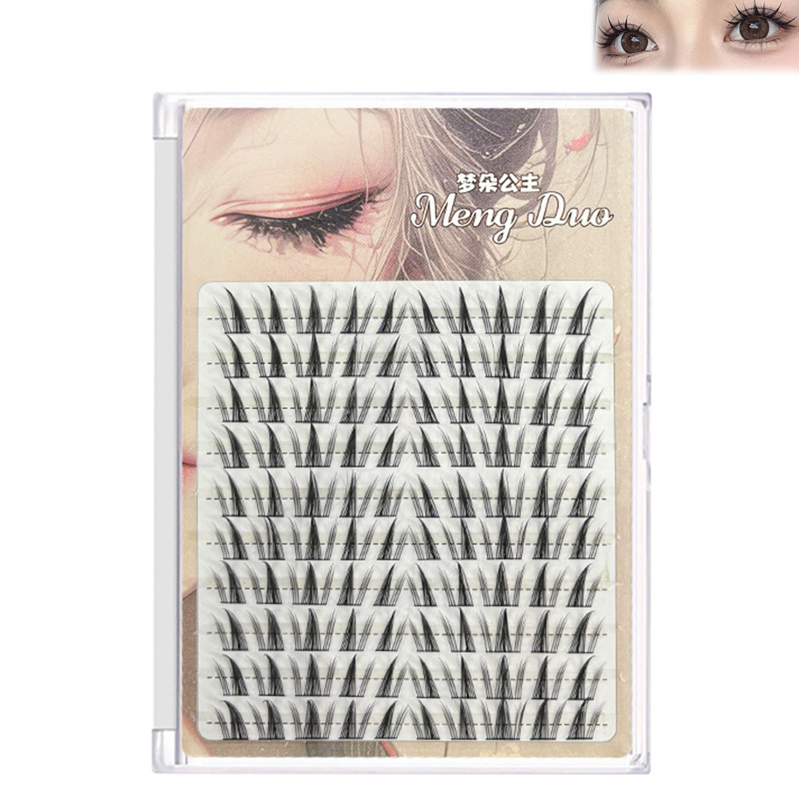 10 Rijen 3D Piekerige Manga Zo - Anime Cosplay Lashes recensie en prijs