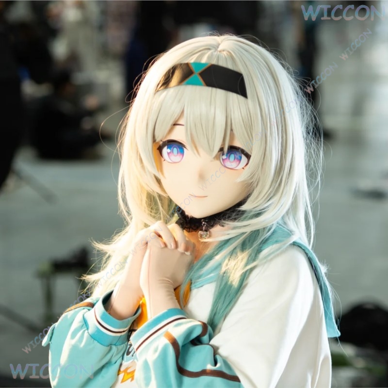 Kigurumi Vrouwelijke Gezichtsm - Anime Cosplay Diy recensie en prijs