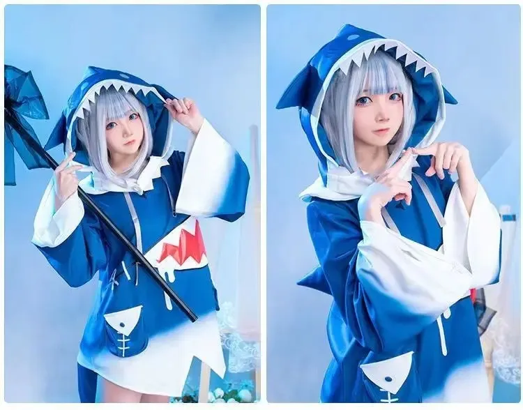 Op voorraad Hololive ENG Gawr  - Anime Cosplay Youtube recensie en prijs