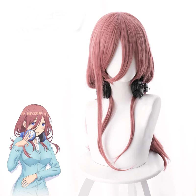 Donkerroze 50cm hittebestendig - Quintuplets Anime Cosplay recensie en prijs